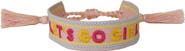 Jollity & Co. Witty Embroidered Bracelets - Choose from 8 Style Options