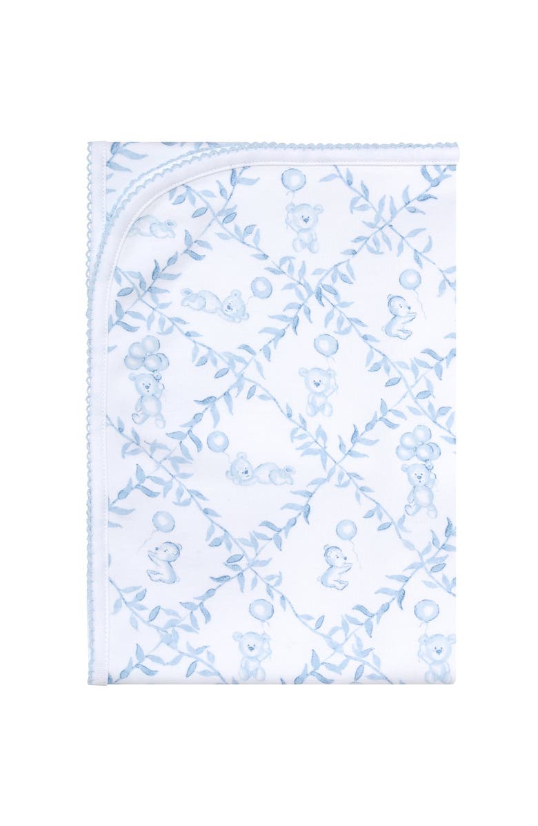 Nellapima Blue Bears Trellace Blanket - Baby, Main, color, Blue