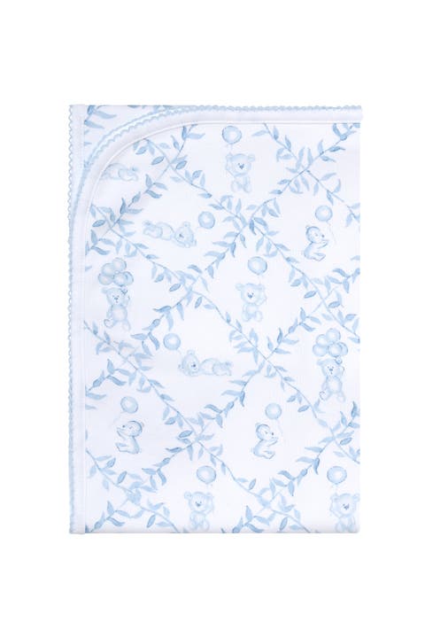 Blue Bears Trellace Blanket - Baby