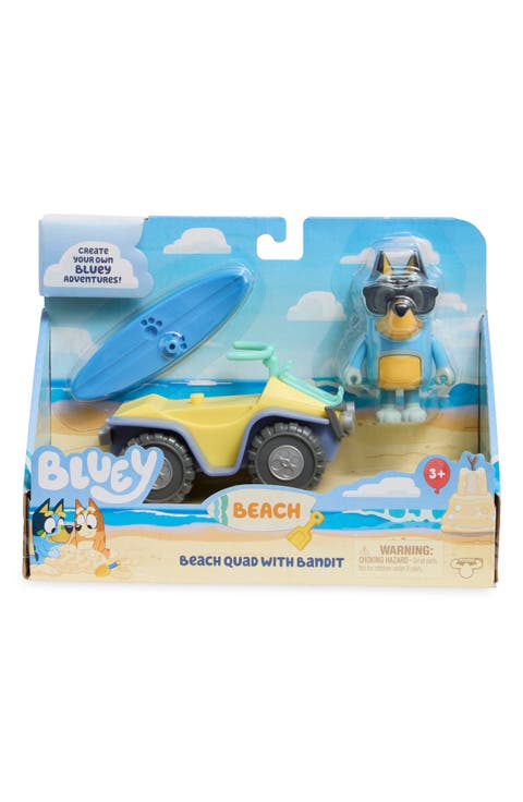 x Disney Bluey Beach Quad with Bandit