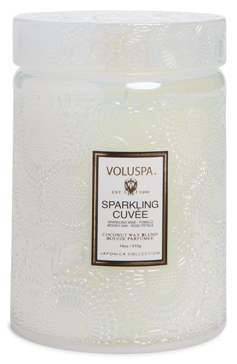 Voluspa Sparkling Cuvée Large Jar Candle, Main, color, Sparkling Cuvee