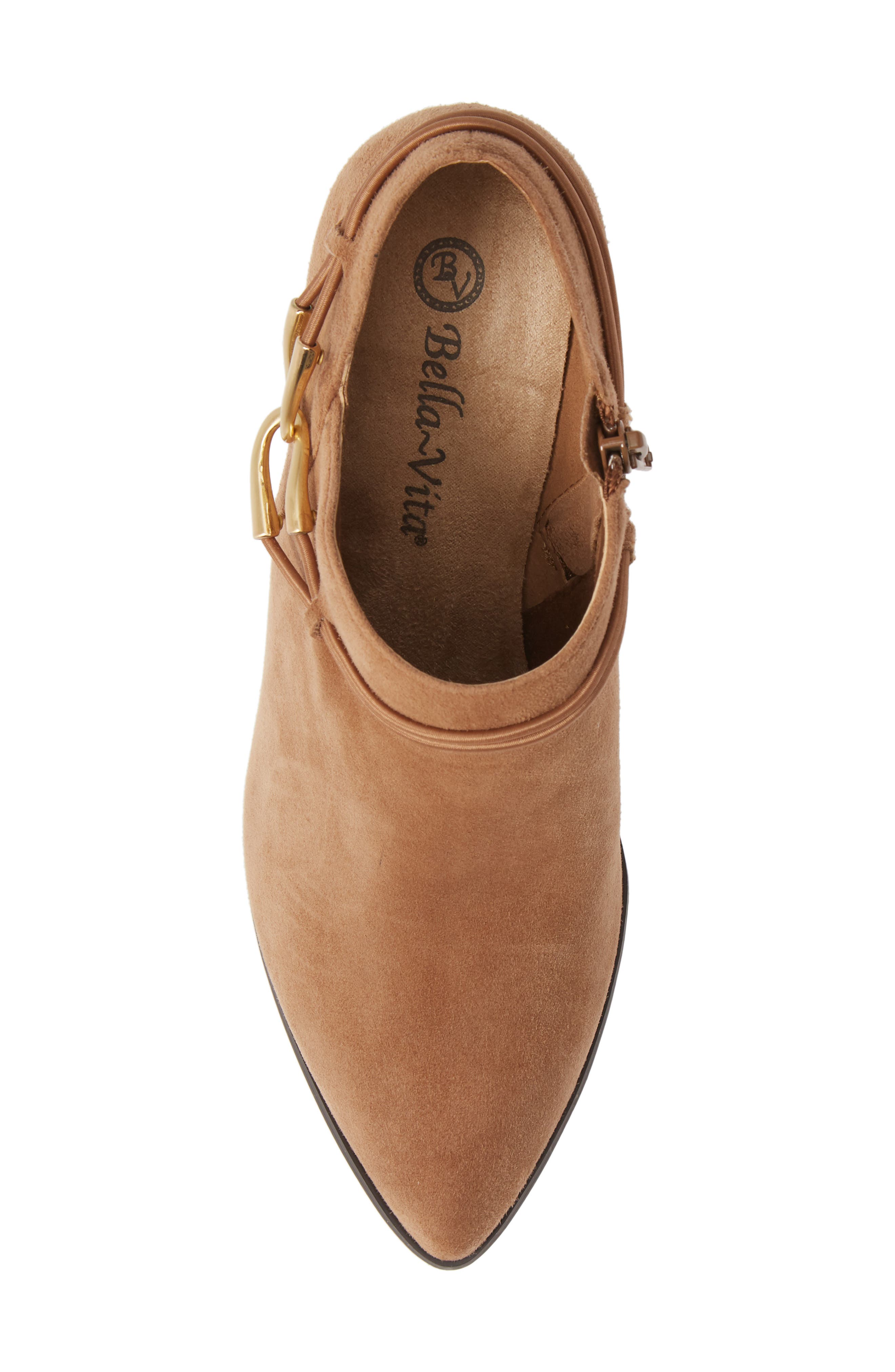Esme Bootie, Alternate, color, SADDLE SUEDE