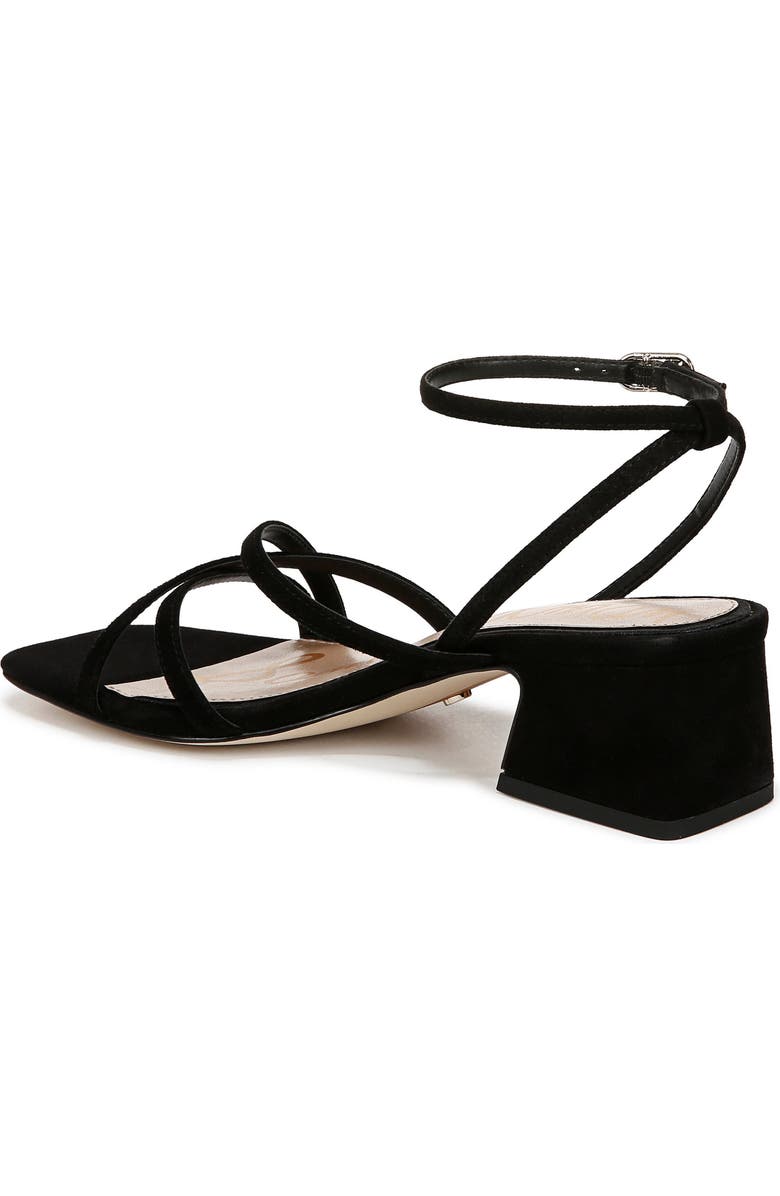 Sam Edelman Whitley Ankle Strap Sandal, Alternate, color, Black