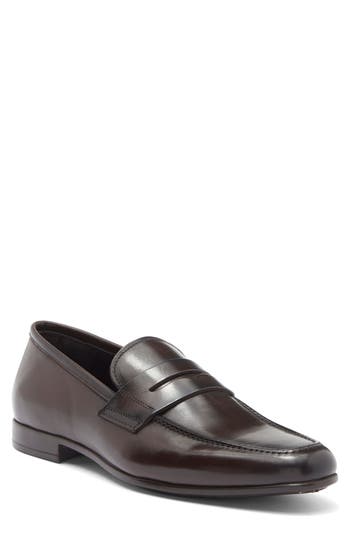 To Boot New York Merrill Penny Loafer In Vitello Tmoro