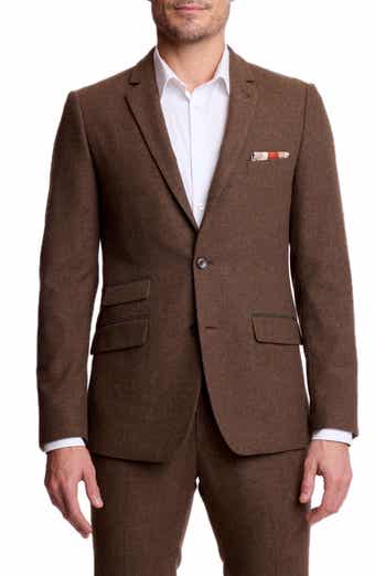 Dover Slim Notch Tweed Suit Jacket