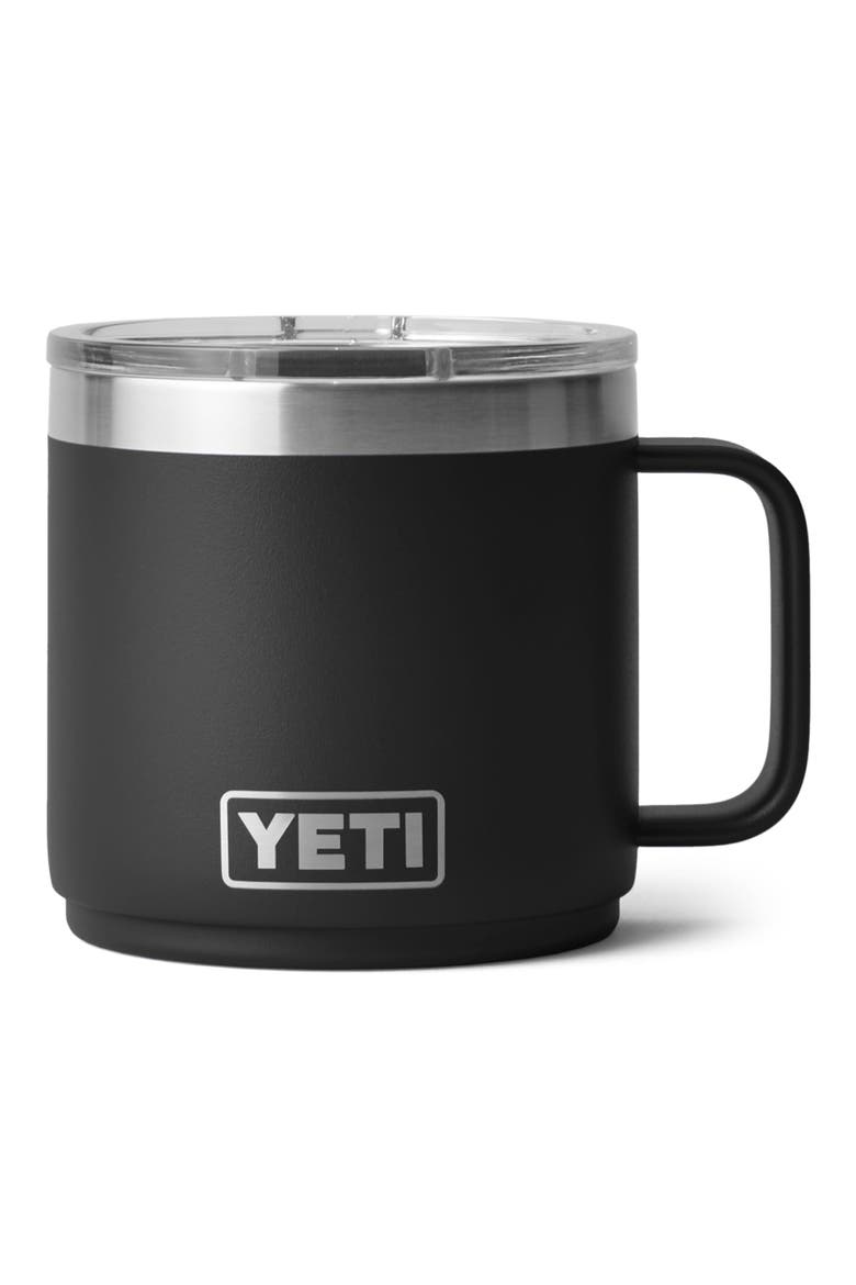 Rambler 14-Ounce Stackable Mug, Main, color, BLACK