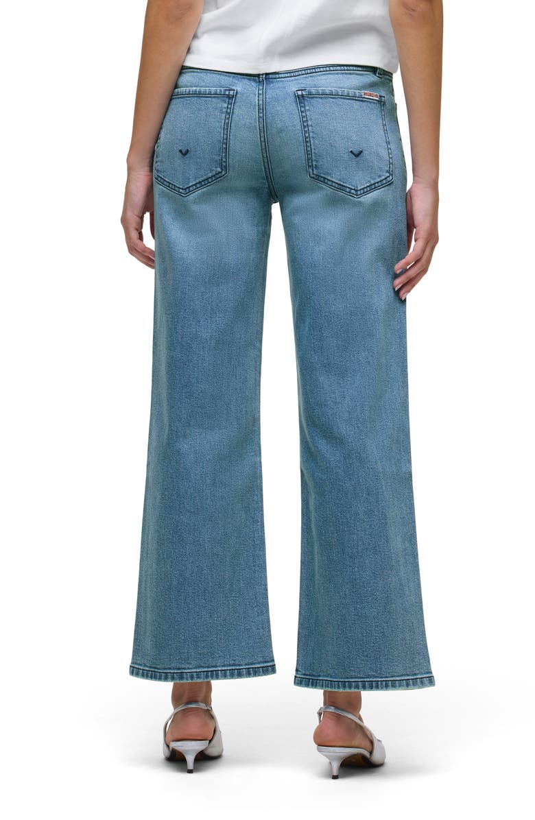 Hudson Jeans Rosalie High Waist Wide Leg Ankle Jeans, Alternate, color, Chiara