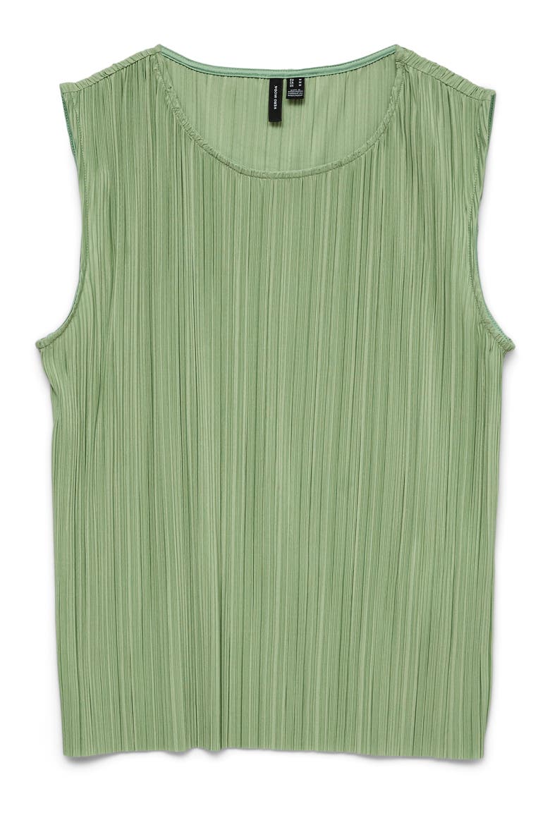 Alene Plissé Pleat Shell, Alternate, color, MISTLETOE