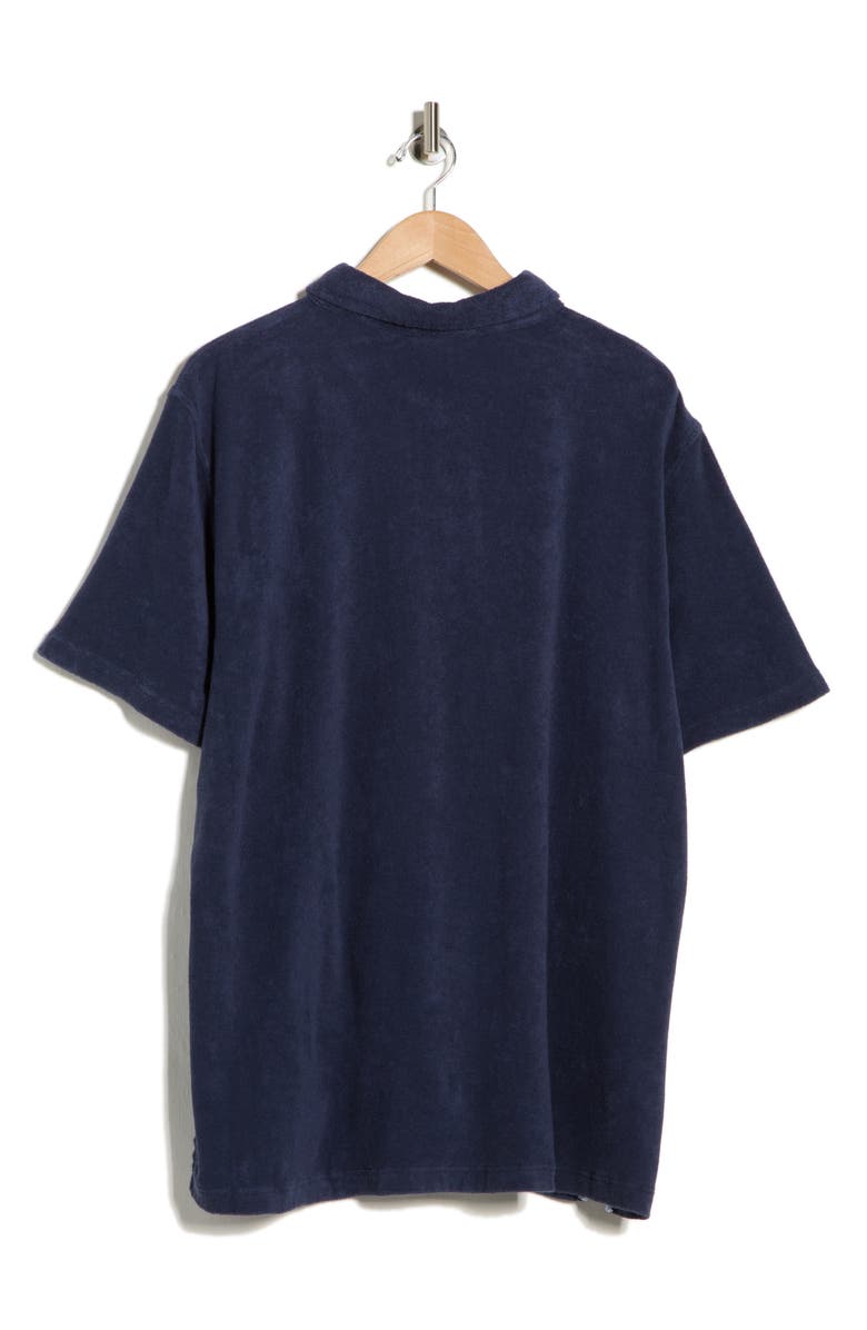 Brooks Brothers Terry Cotton Polo, Alternate, color, Navy Blazer