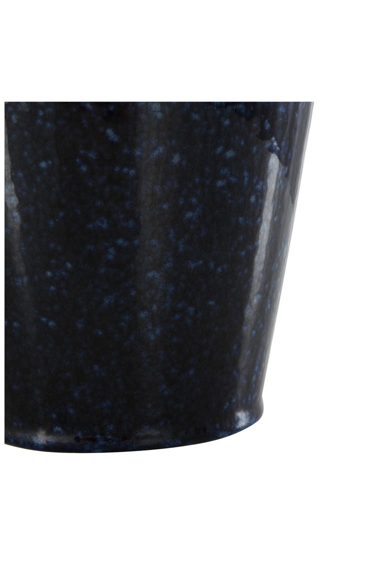 Dark Blue Ceramic Vase, Alternate, color, DARK BLUE