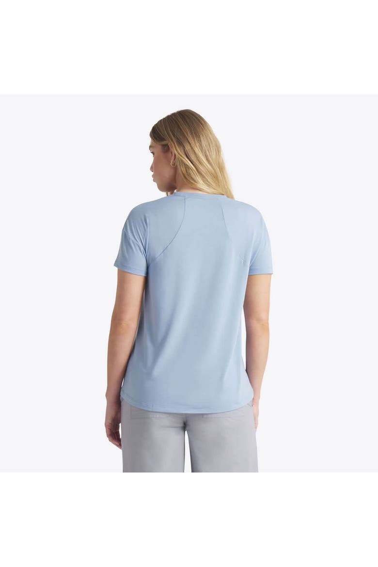 Women's Nike Blue Washington Nationals 2025 City Connect Flowy Fashion Tri-Blend Performance T-Shirt, Alternate, color, Blue