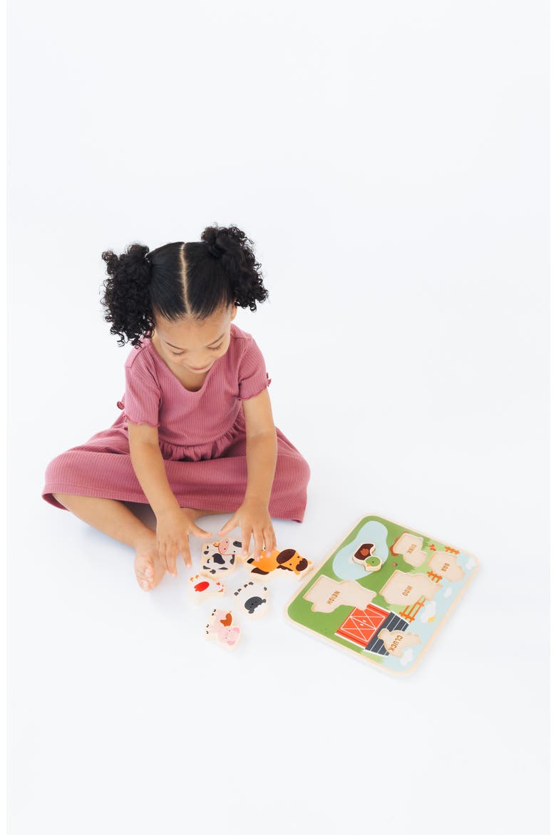 Kids' Farm Wooden Puzzle, Alternate, color, NONE