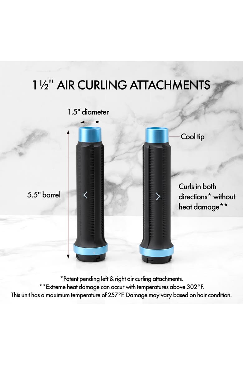Style/Swith Ionic Curling Attachment, Alternate, color, Blue
