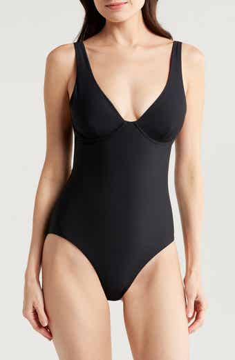 BONDI BORN Grace Underwire One-Piece Swimsuit