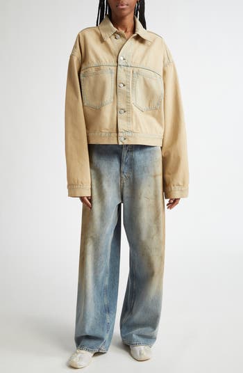Acne Studios Marko Light Sand Denim Jacket | Nordstrom