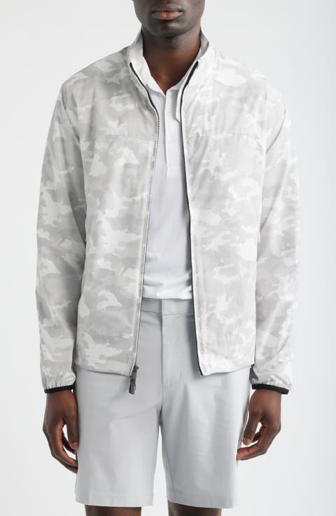 Parachute Camo Water Repellent Golf Windbreaker