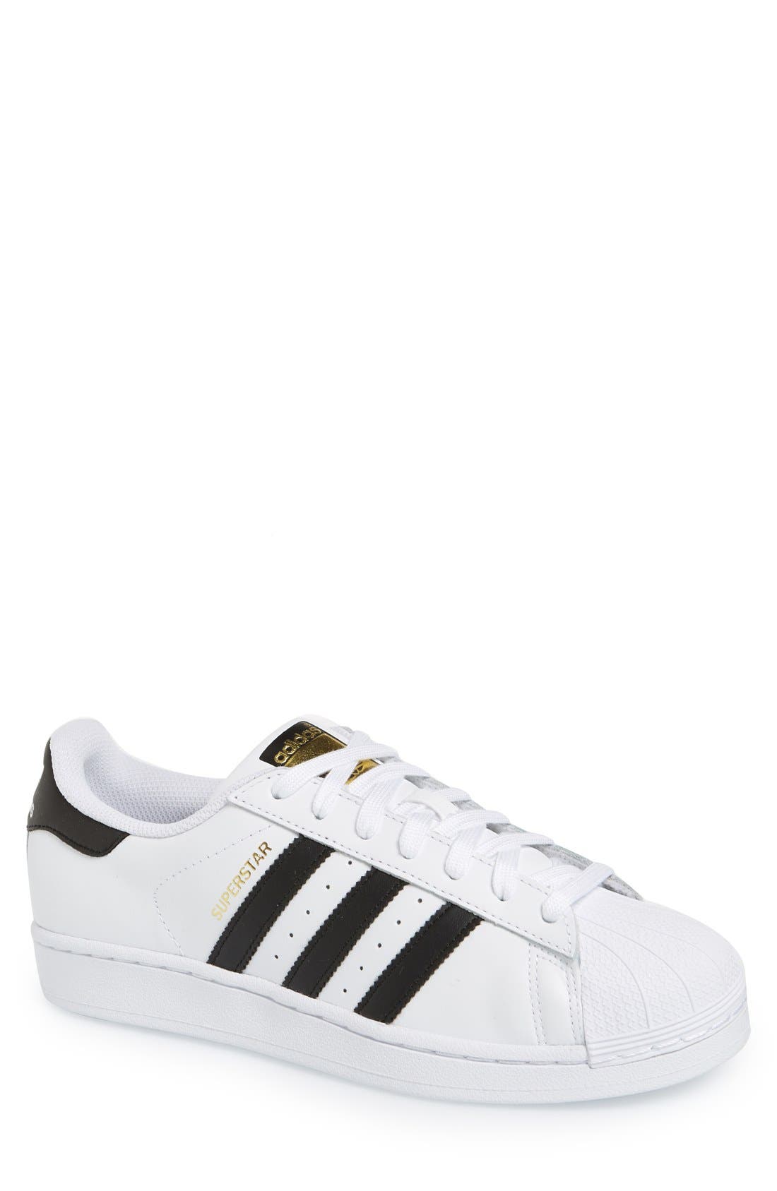 adidas Superstar Foundation Sneaker, Main, color, 