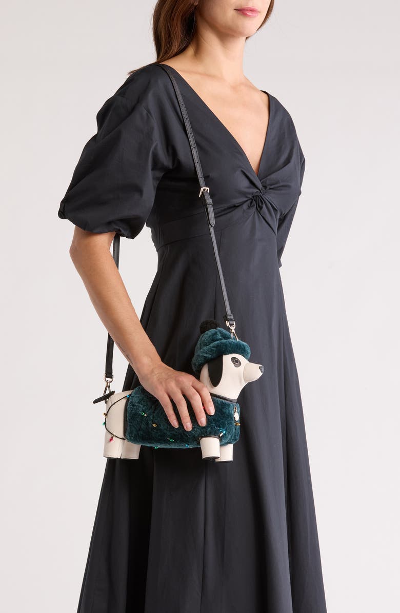 Kate Spade New York Dachshund Crossbody Bag, Alternate, color,