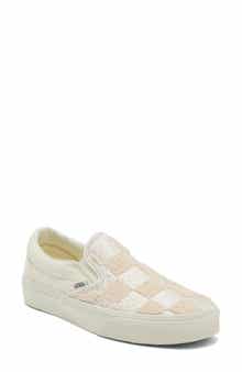 Classic Tufted Checkerboard Slip-On Sneaker