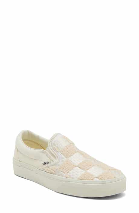 Classic Tufted Checkerboard Slip-On Sneaker
