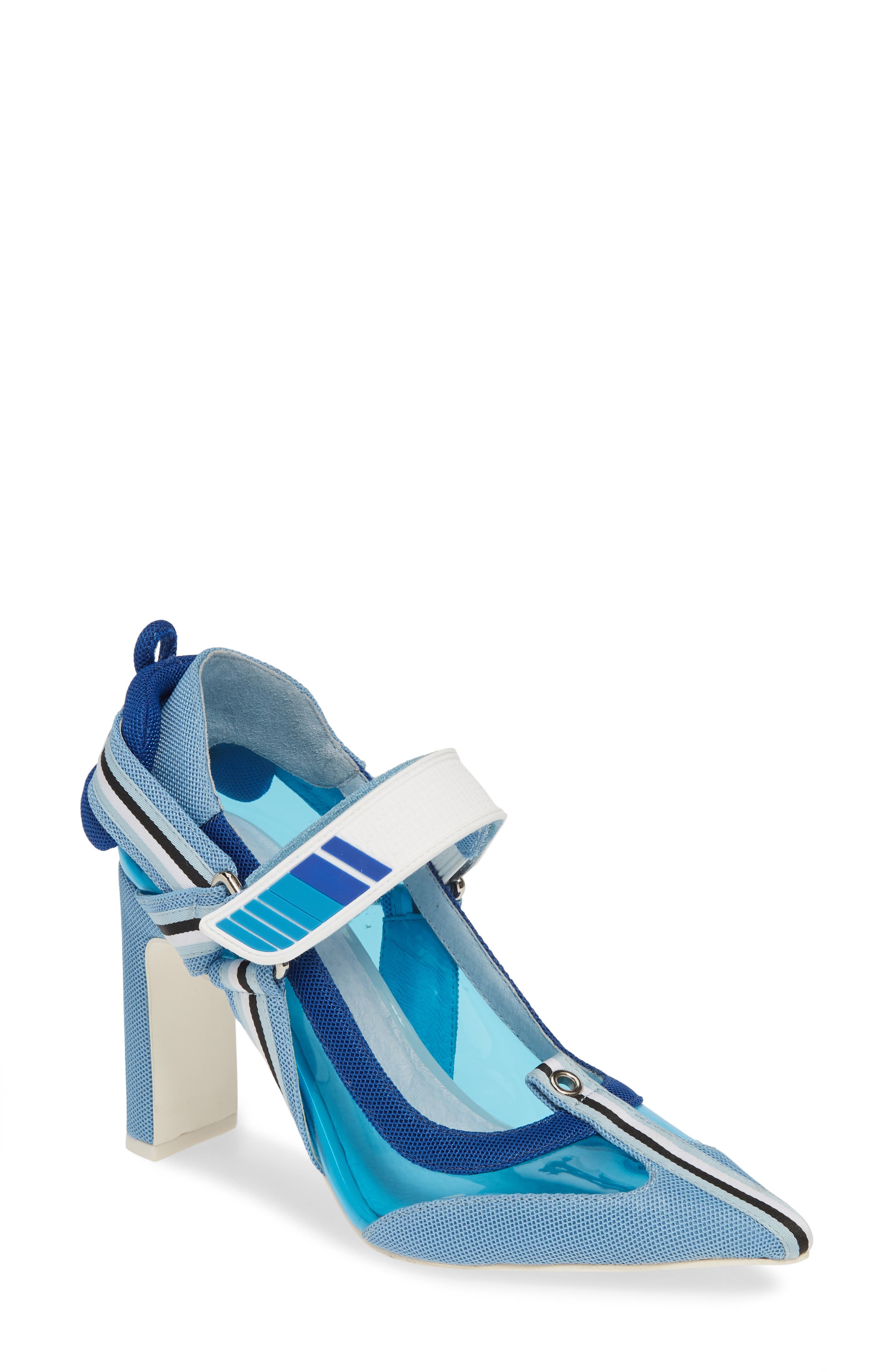 Hysteria Mary Jane Pump, Main, color, BLUE COMBO