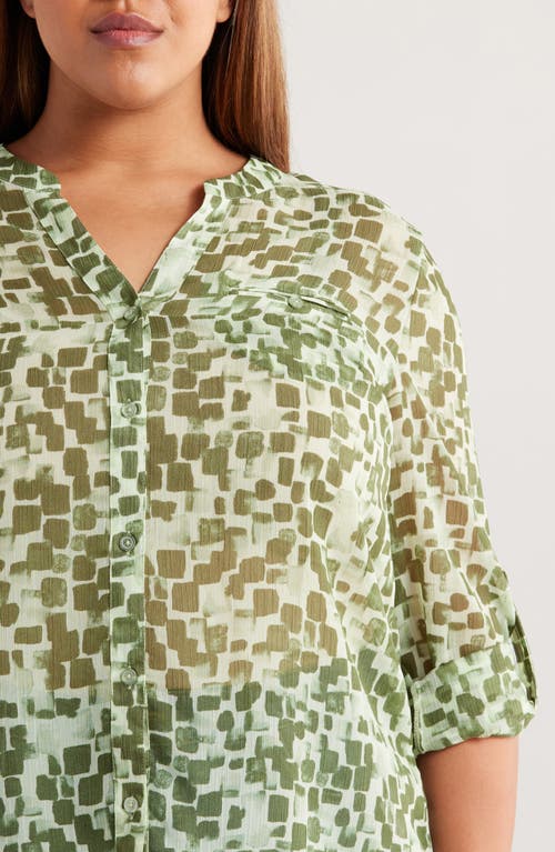 KUT FROM THE KLOTH KUT FROM THE KLOTH JASMINE ROLL SLEEVE TOP 