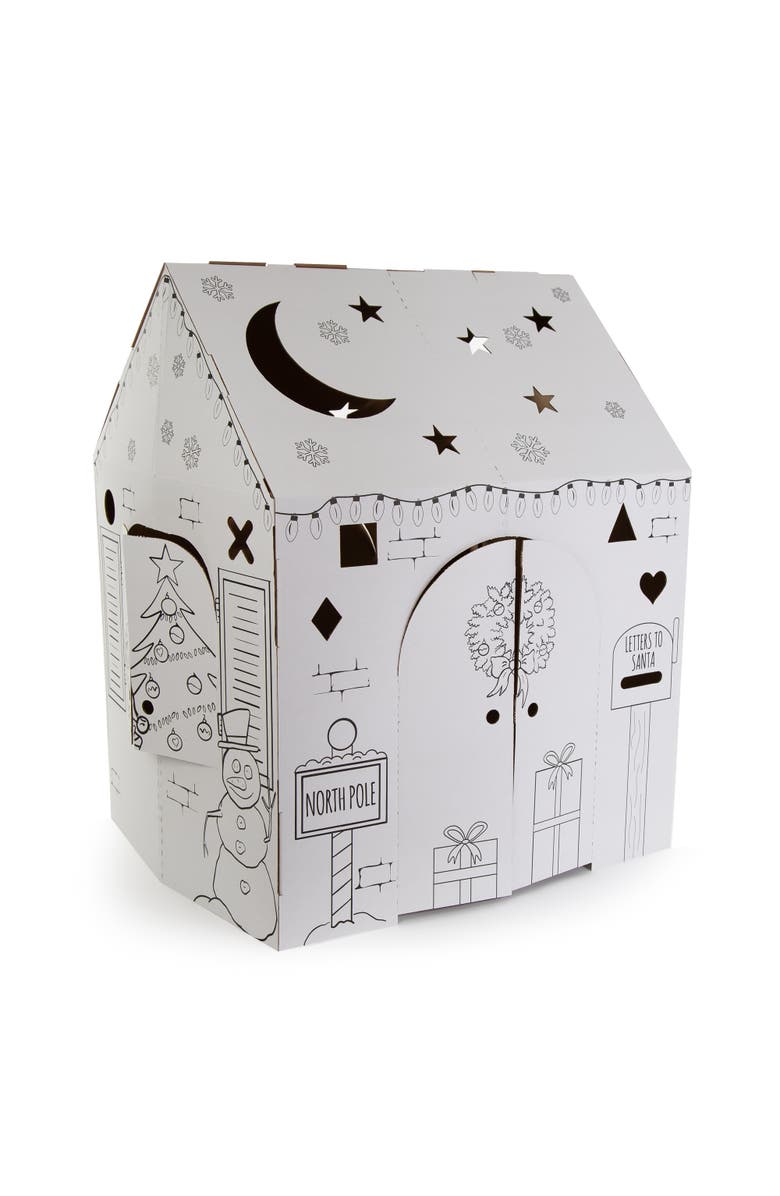 Easy Playhouse Holiday Cottage Kids Art, Main, color, Multicolored