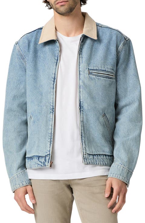 Laughlin Denim Zip-Up Jacket