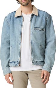 PAIGE Laughlin Denim Zip-Up Jacket