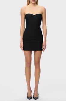 This Isla Strapless Bandage Minidress