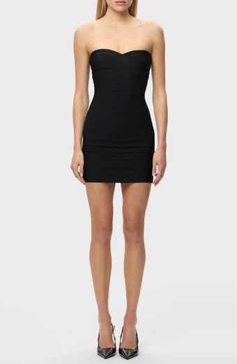 This Isla Strapless Bandage Minidress