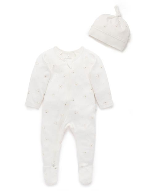 Zip Growsuit & Hat Set