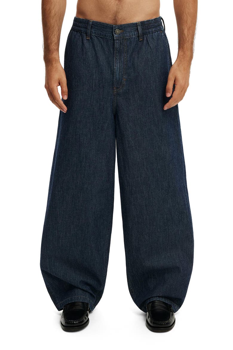 Men's Relaxed Baggy Jogger, Main, color, Laker Blue