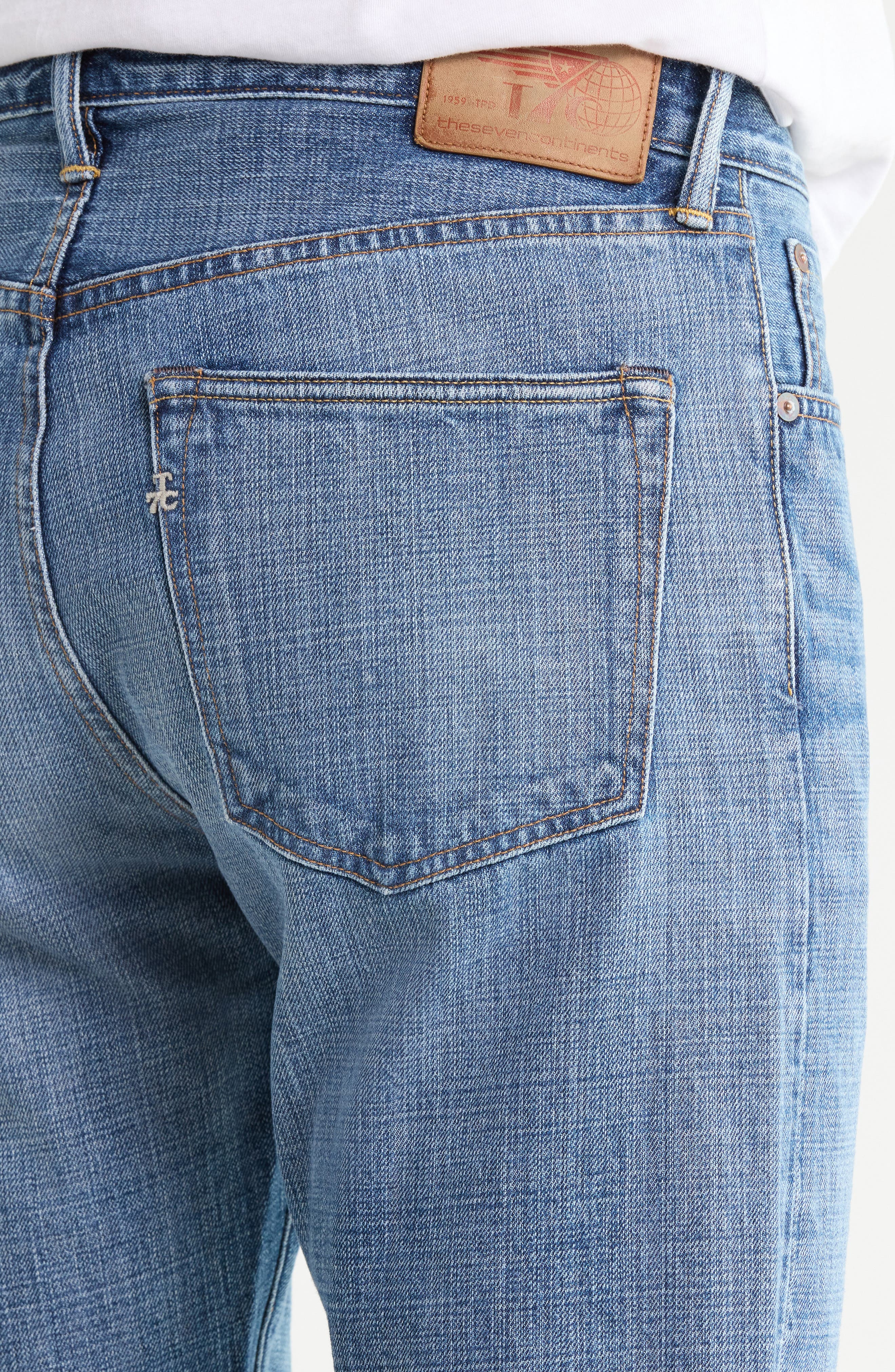 The Seven Continents The Charlie Slim Straight Leg Jeans (Men) | Nordstrom