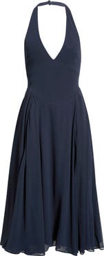 HOUSE OF CB Solada Georgette Halter Sundress