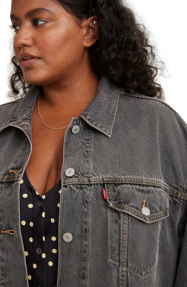 Levi's<sup>®</sup> '90s Denim Trucker Jacket, Alternate, color, 