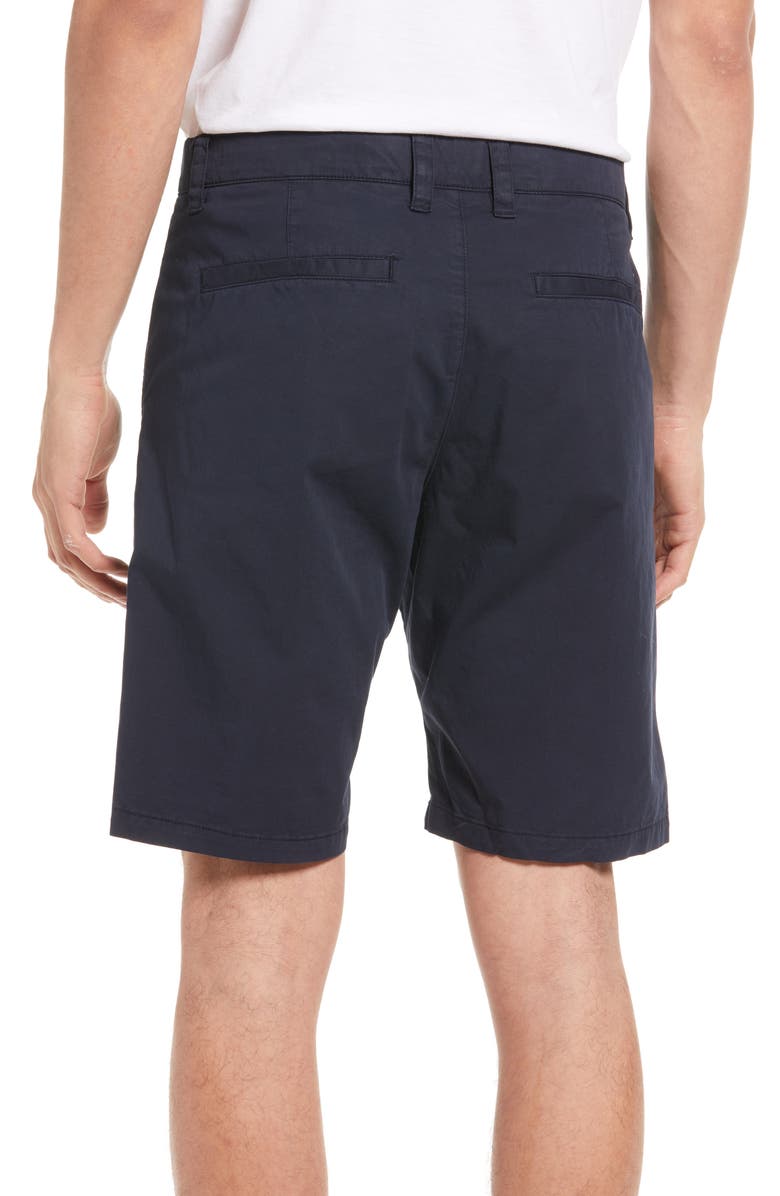 NN07 Crown Cotton Blend Shorts, Alternate, color, Navy Blue