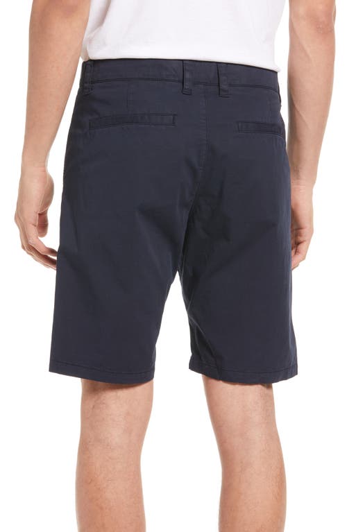 Nn07 Crown Cotton Blend Shorts In Navy Blue