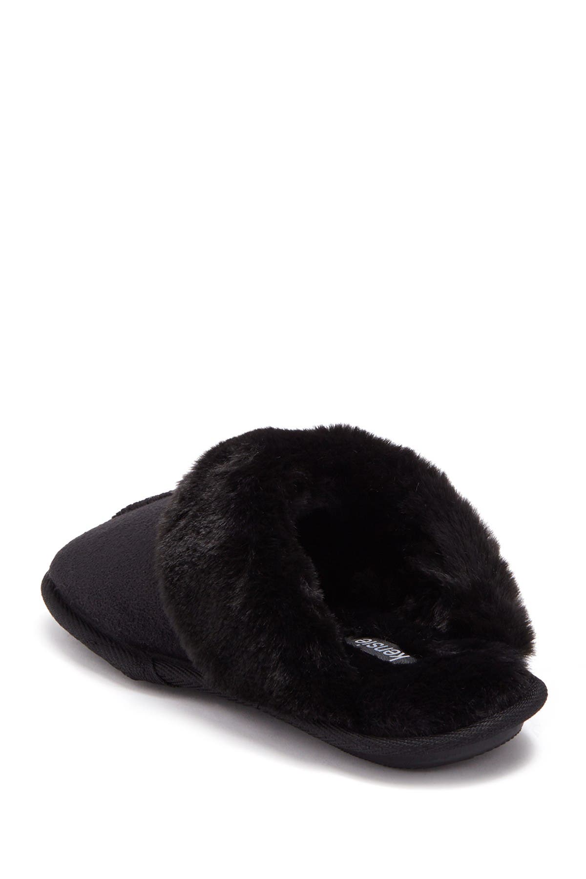 Kensie Faux Fur Lined Slipper, Alternate, color, 