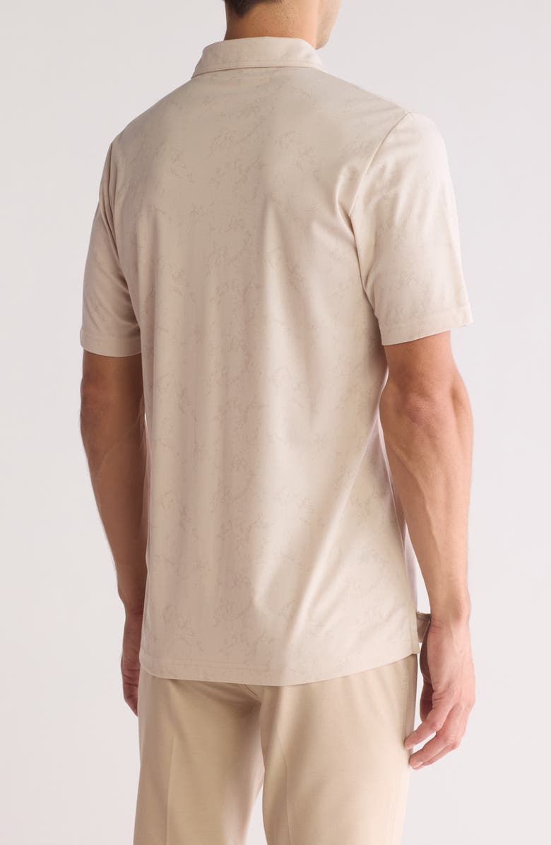 TravisMathew Warmer Tides Polo, Alternate, color, Moonbeam