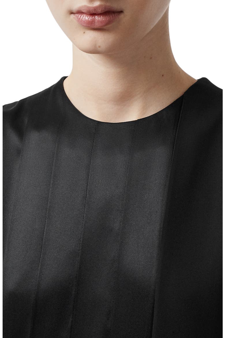 Sleeveless Panel Skirt Detail Dress, Alternate, color, BLACK