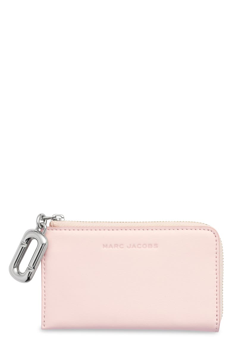 The Top Zip Multi Wallet, Main, color, POWDER PINK