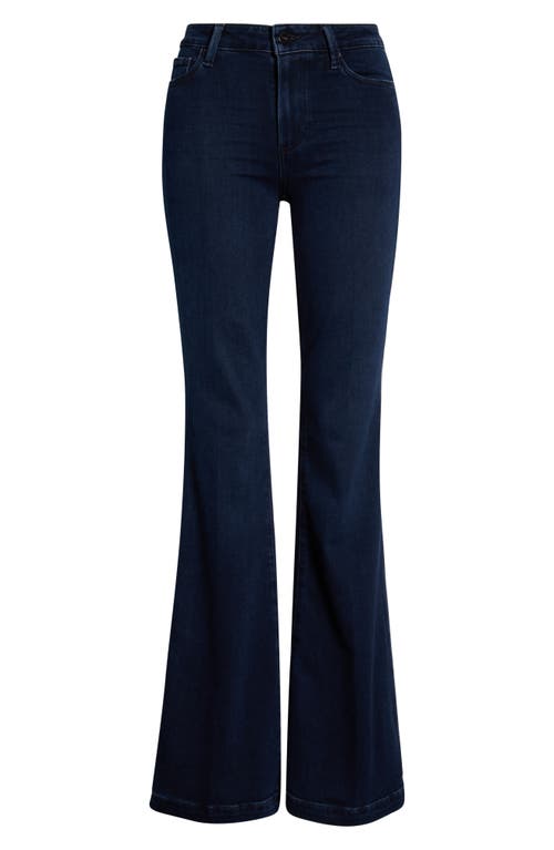 Paige Genevieve High Waist Bootcut Jeans In Blue