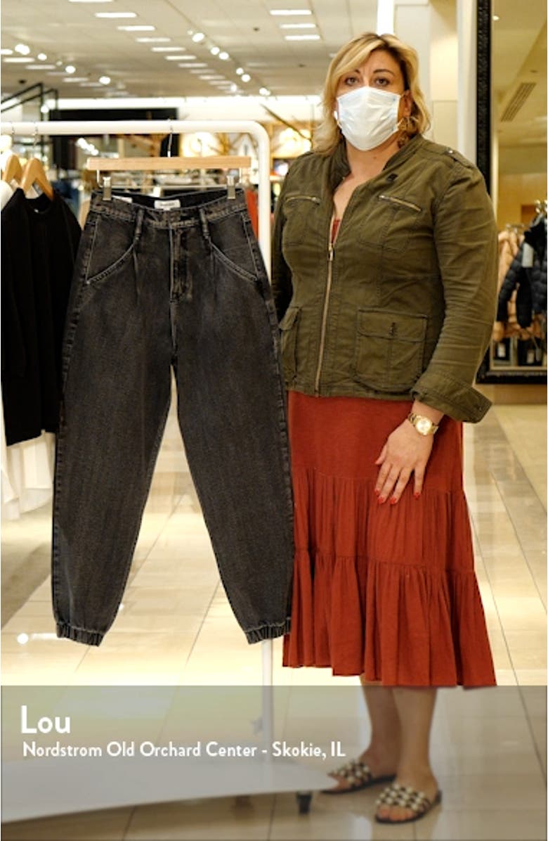 Balloon Leg Crop Jeans, sales video thumbnail