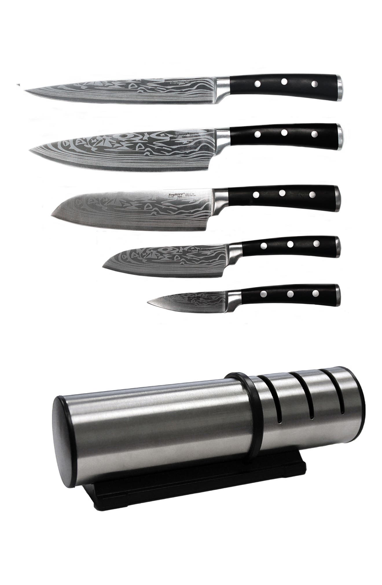 BergHOFF INTERNATIONAL Antigua 6-Piece Stainless Steel Cut Set