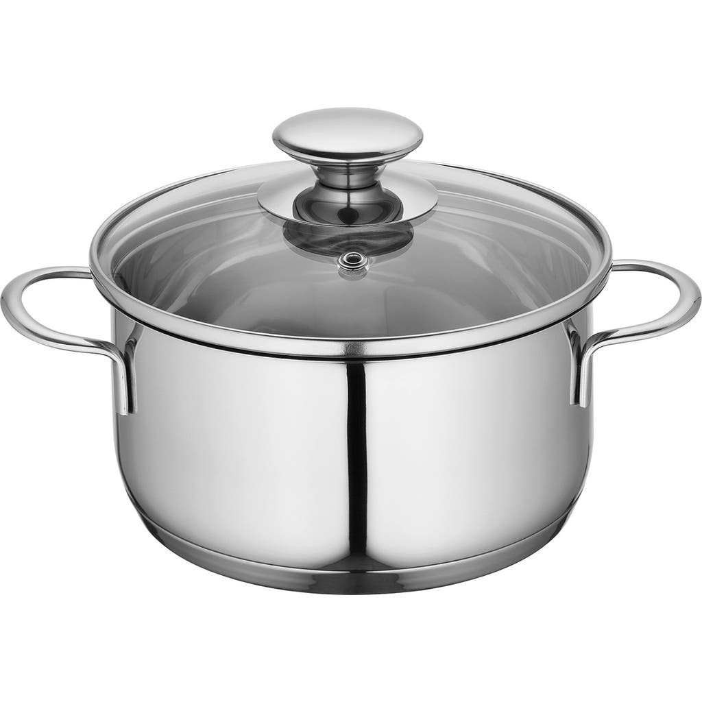 Kuchenprofi Mini Stockpot w/ Glass Lid, 1.6 qt., 6.25-Inch Diameter in Silver  product