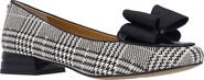 J. Reneé Kori Houndstooth Bow Flat