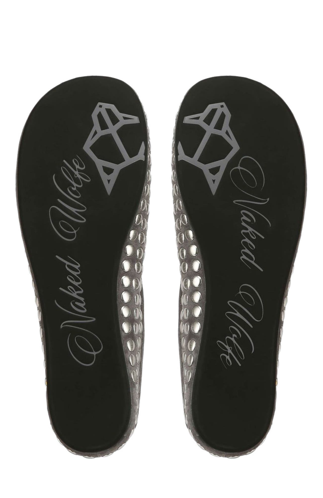 Pippa Grey Studded Suede, Alternate, color, Grey Studded Suede