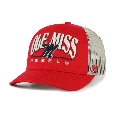 Men's '47 Red Ole Miss Rebels Arid Adjustable Trucker Hat