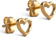 ENAMEL Copenhagen Organic Heart Studs